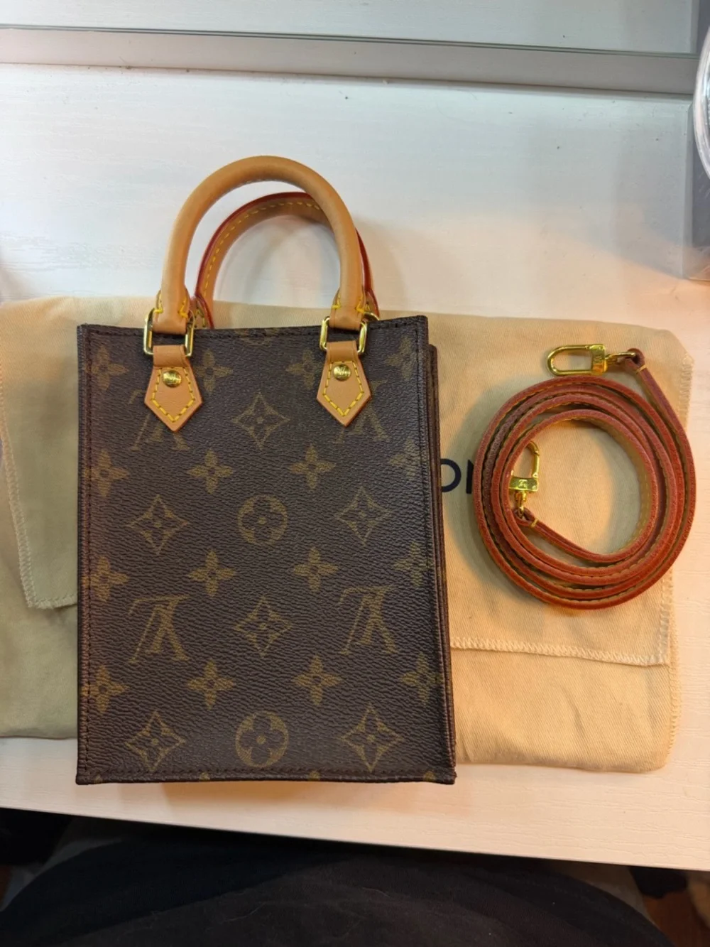 Mini lv petit sac plat - Picture 5 of 12